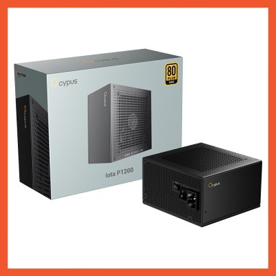 POWER SUPPLY OCYPUS IOTA P1200 - 1200W BLACK 80+ GOLD